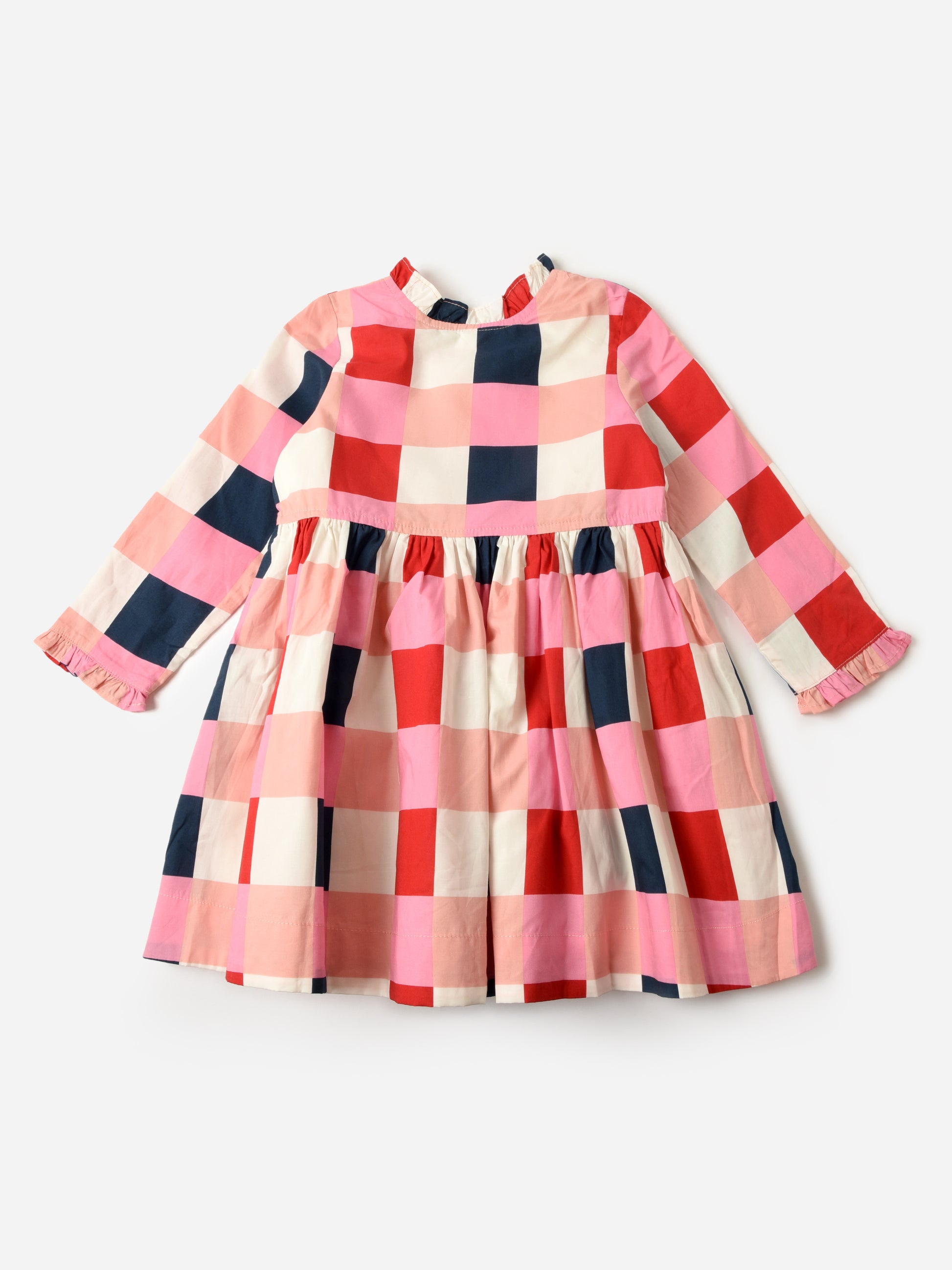 Pink Chicken Girls' Autumn Dress - Saint Bernard