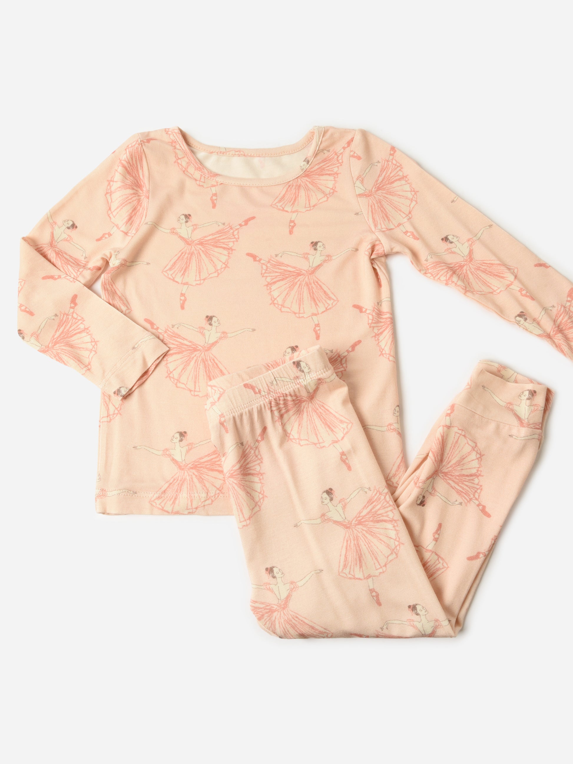 Pink Chicken Kids' Bamboo Pajama Set - Saint Bernard