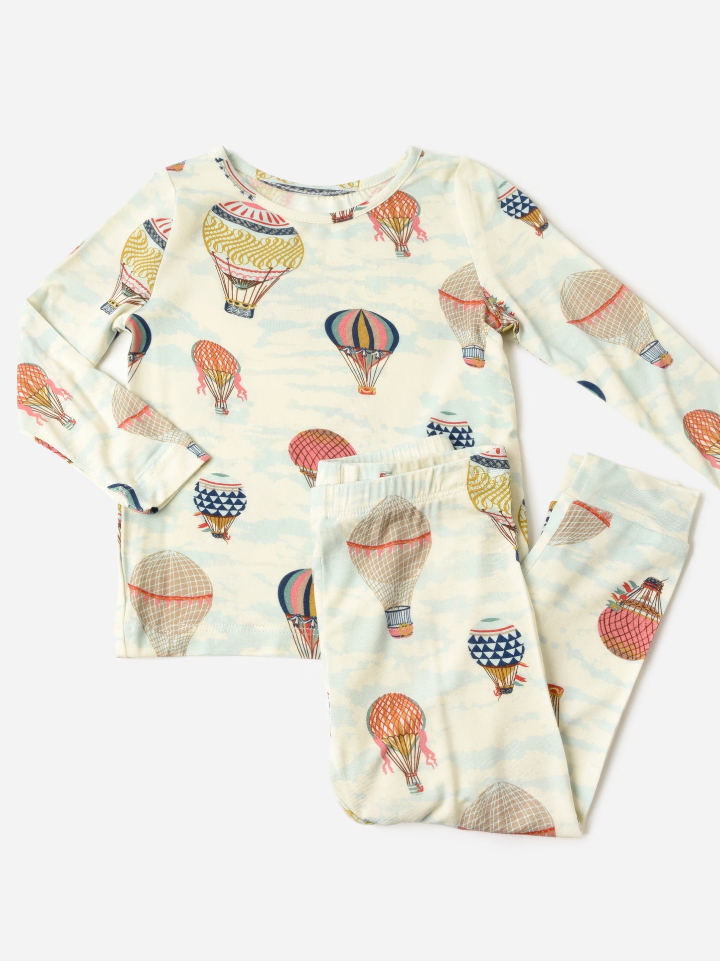 Pink Chicken Kids' Bamboo Pajama Set - Saint Bernard