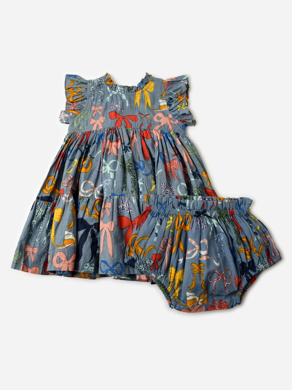 Pink Chicken Baby Girls' Jennifer Dress Set - Saint Bernard