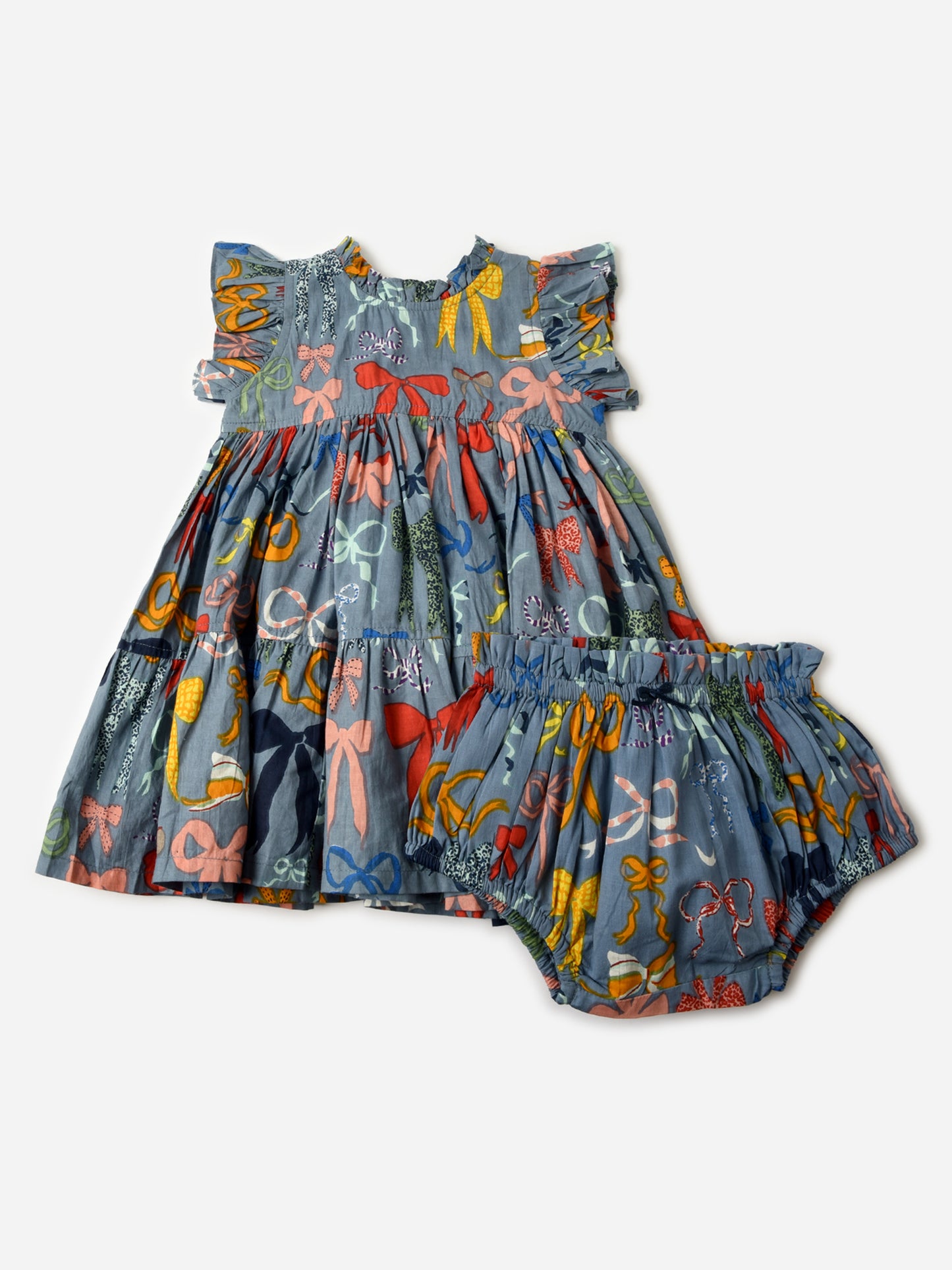 Pink Chicken Baby Girls' Jennifer Dress Set - Saint Bernard