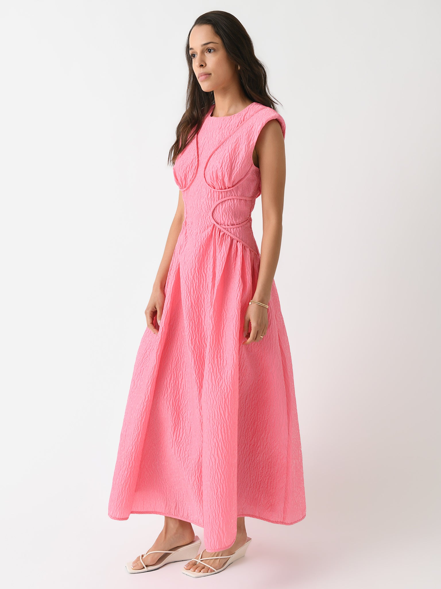 rachel gilbert pink dress Rachel Gilbert Alice Dress in Orchid by Rachel Gilbert