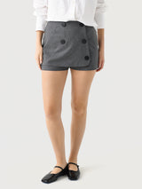 Matthew Bruch Women's Double-Breasted Skort - Saint Bernard