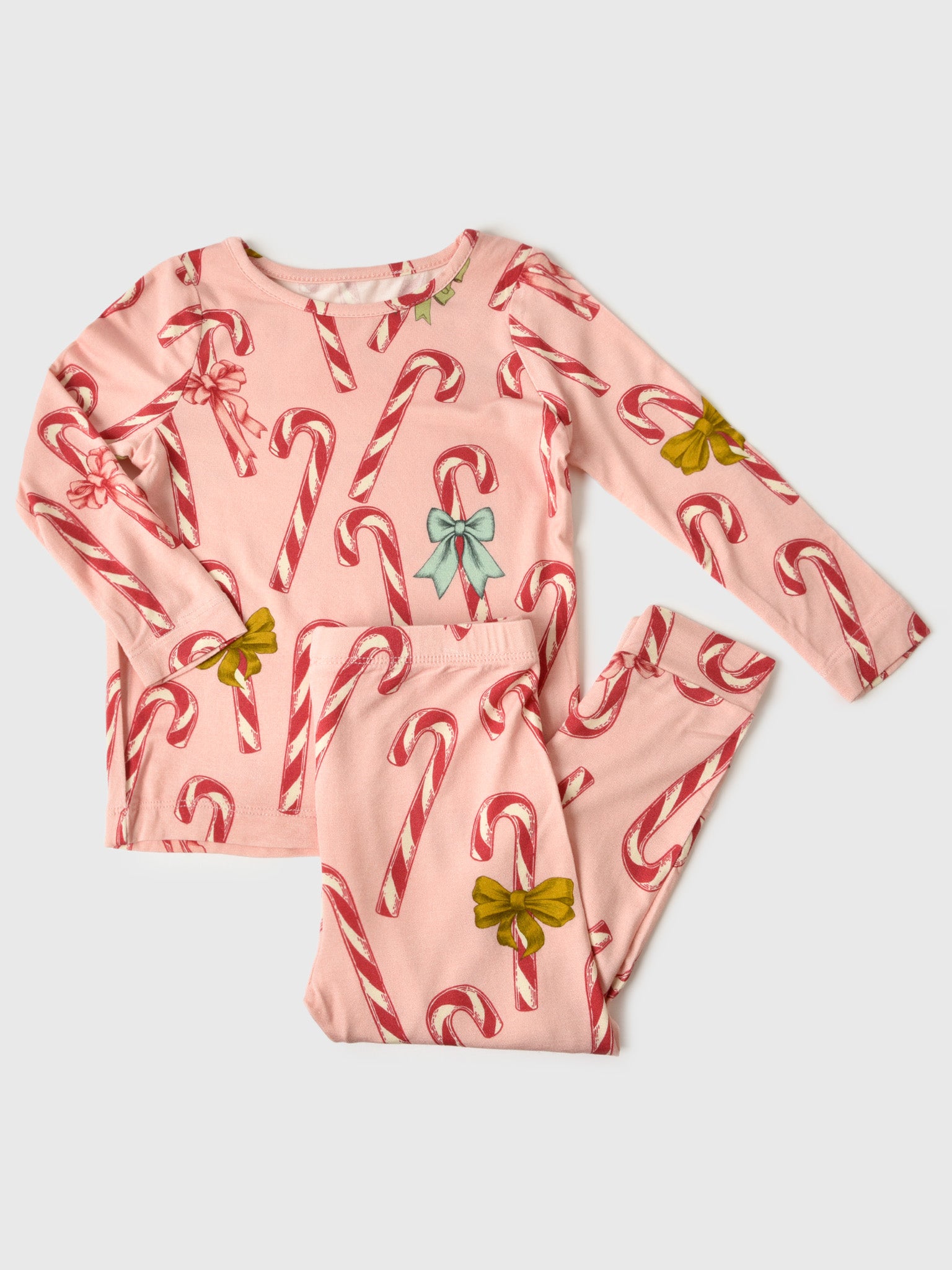 Pink Chicken Kids' Bamboo Pajama Set - Saint Bernard