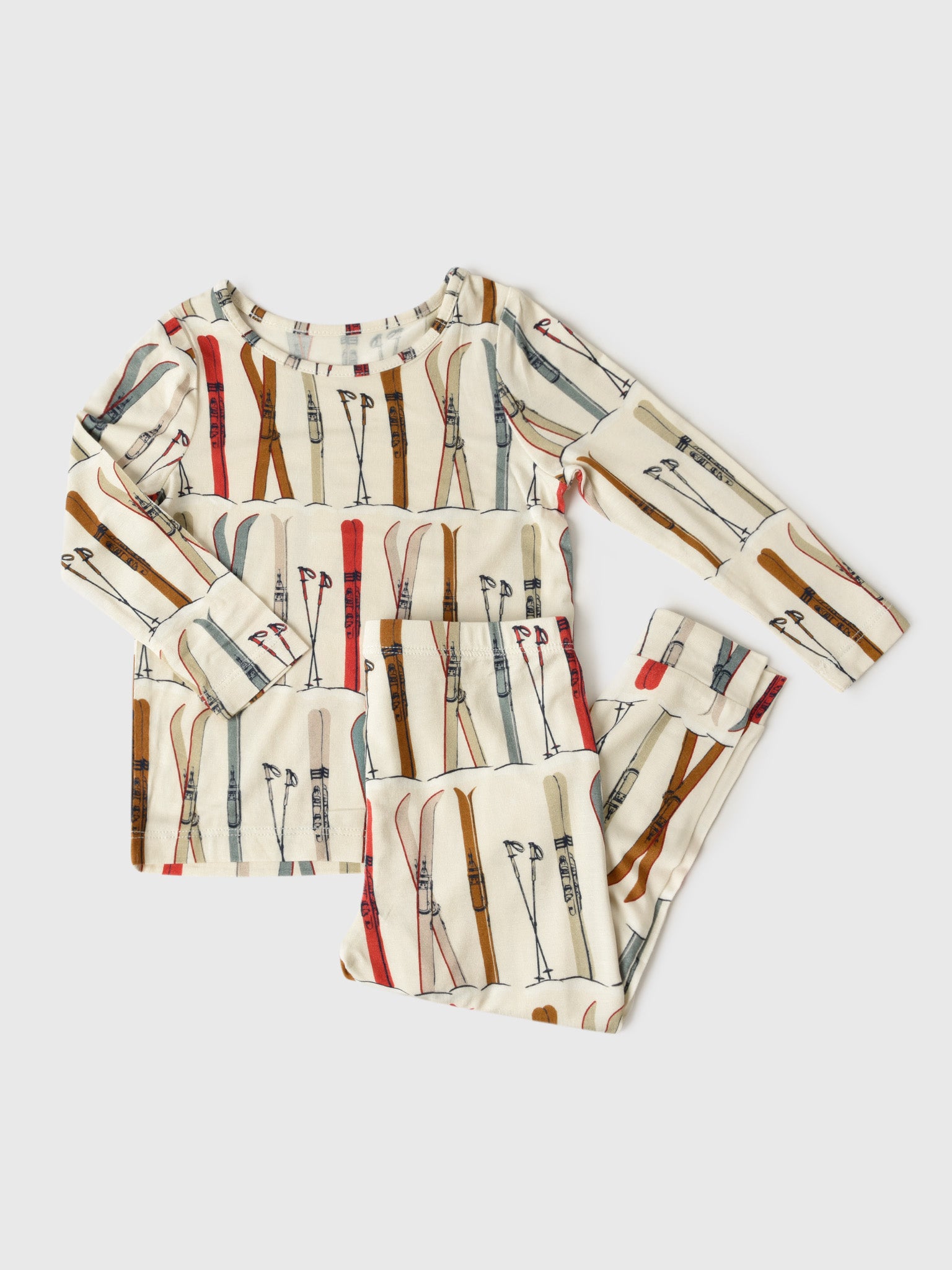 Pink Chicken Kids' Bamboo Pajama Set - Saint Bernard