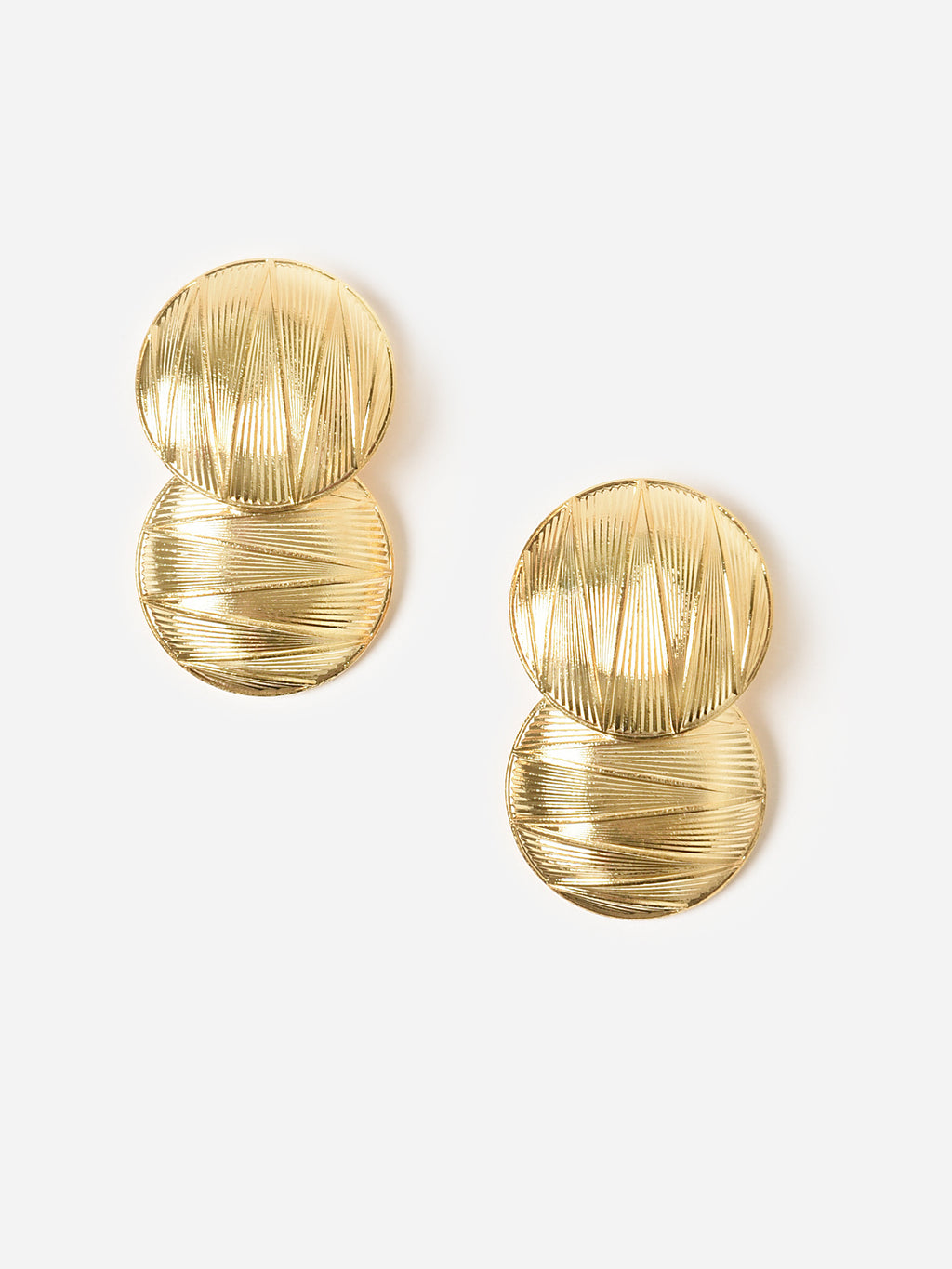 Destree Sonia Double Geometric Earrings - Saint Bernard