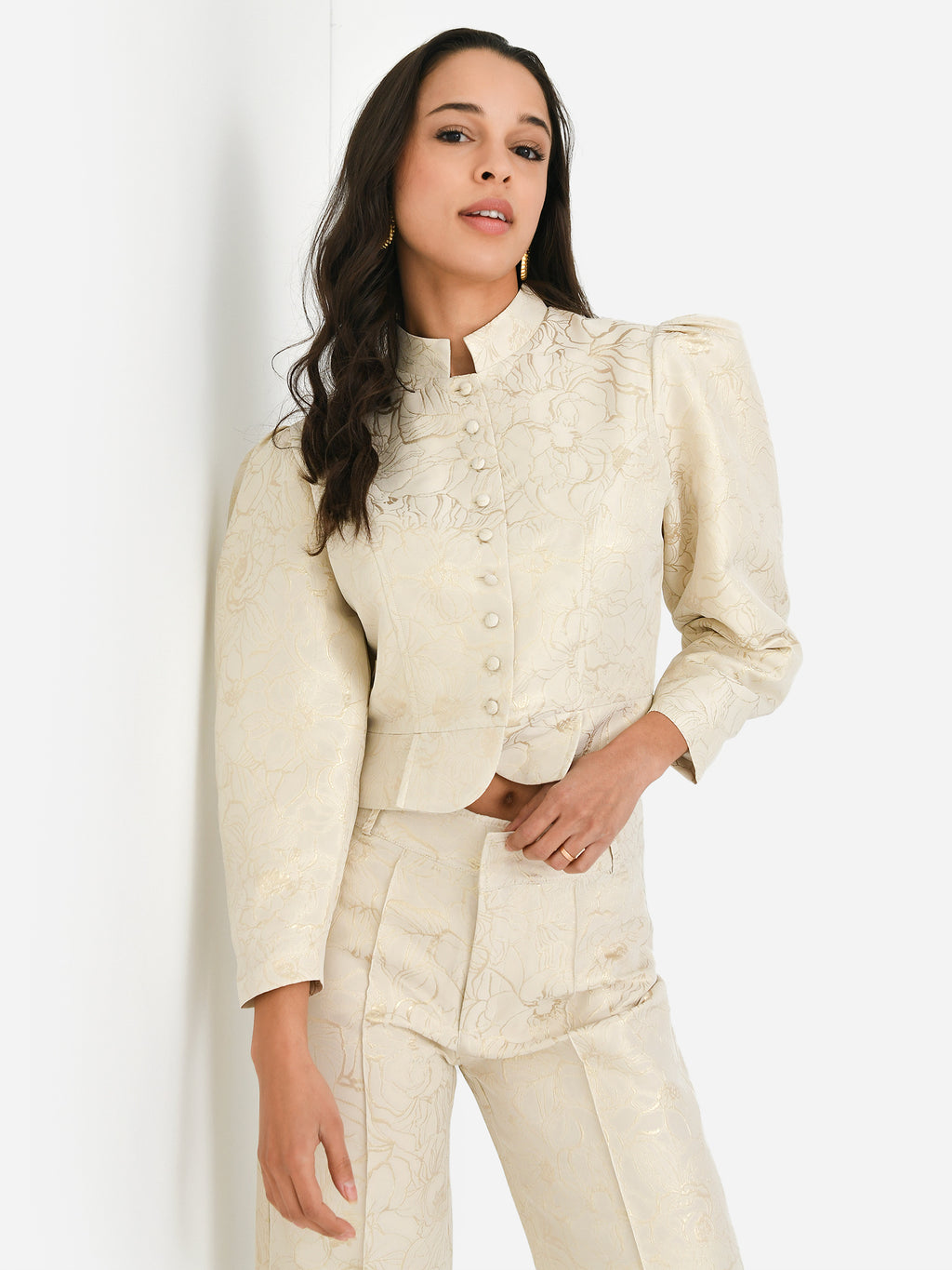 Destree Women's Amoako Smart Jacquard Jacket - Saint Bernard