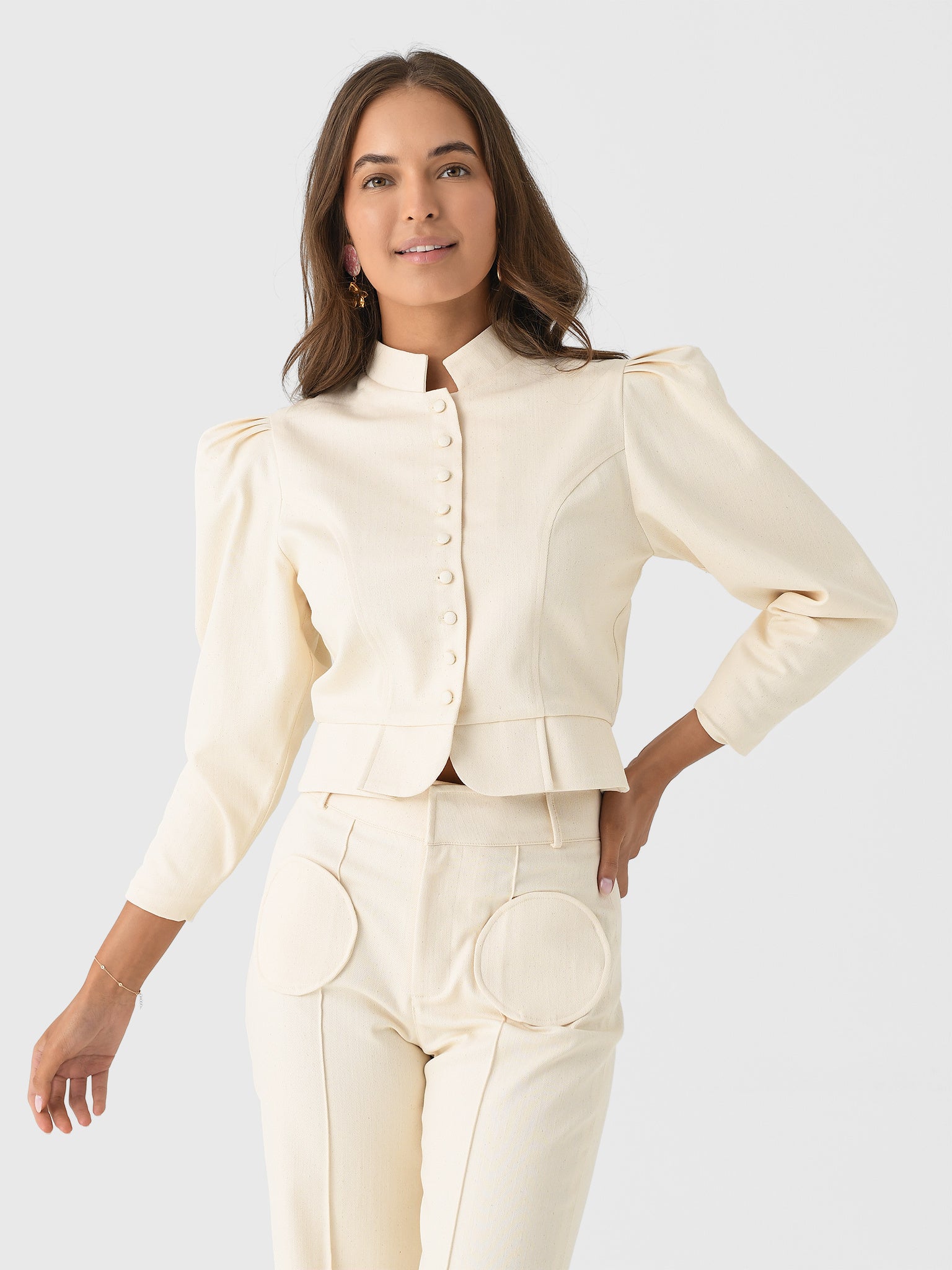Destree Women's Amoako Denim Jacket | $545.00 | Saint Bernard