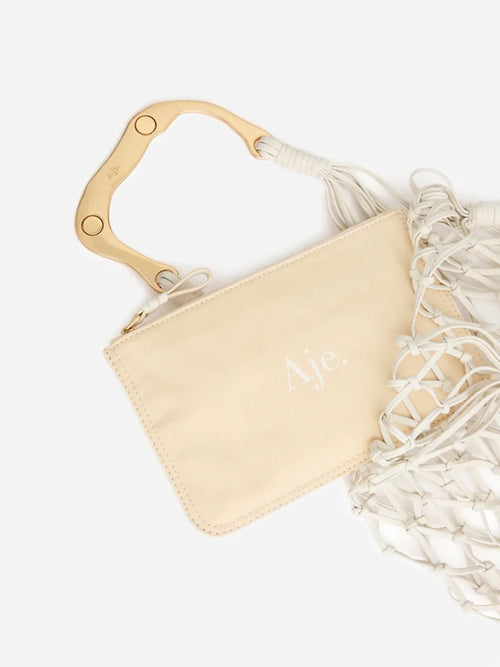 AJE Soula Macrame Tote