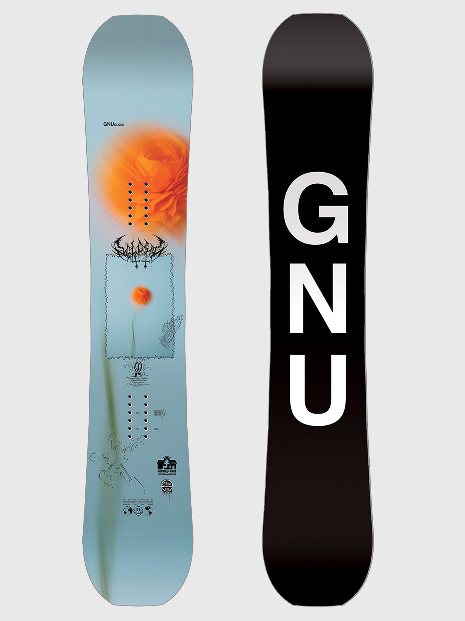 GNU Gloss Women's Snowboard 2025 - Saint Bernard