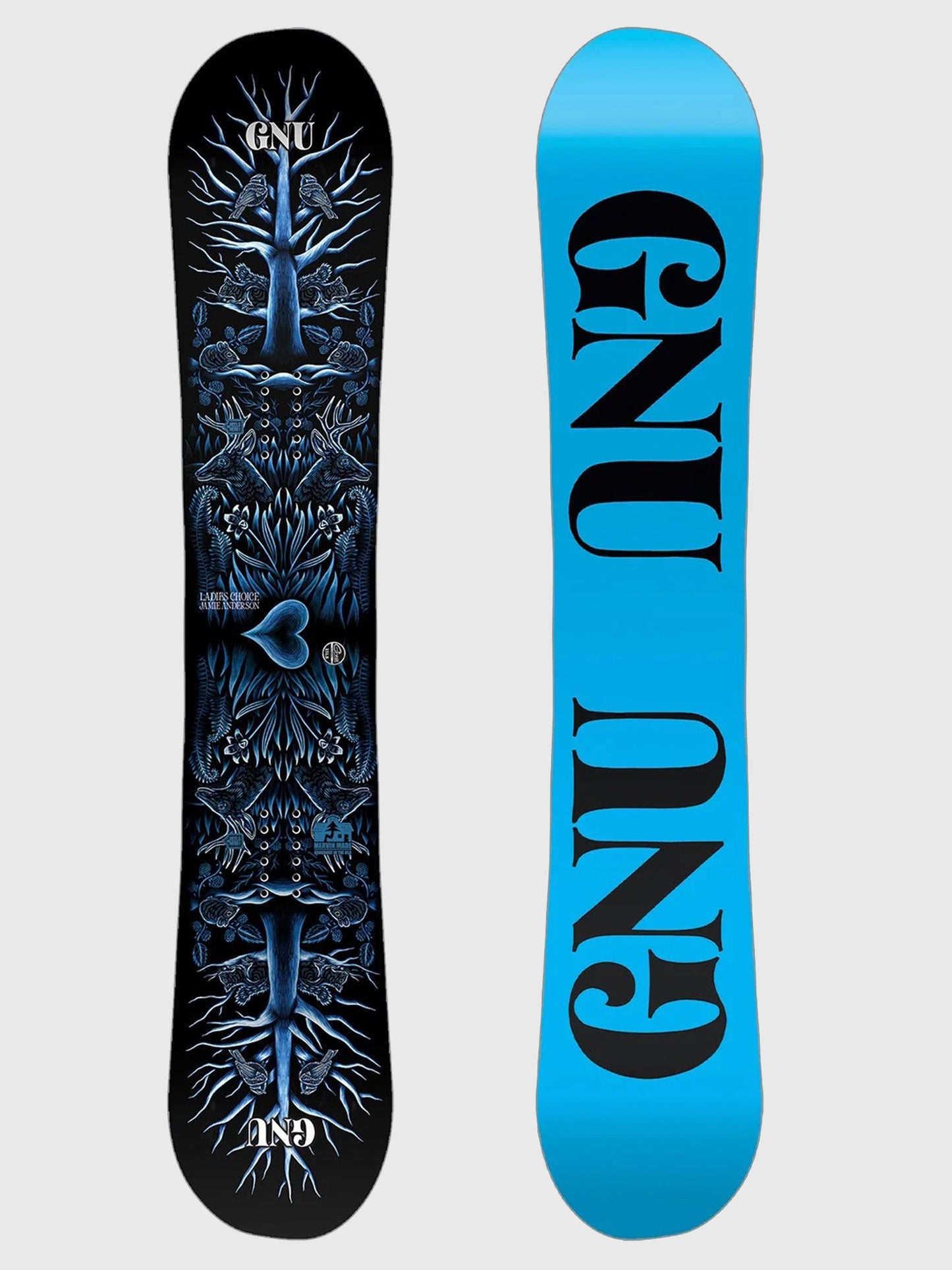 GNU Ladies Choice Women's Snowboard 2025 - Saint Bernard