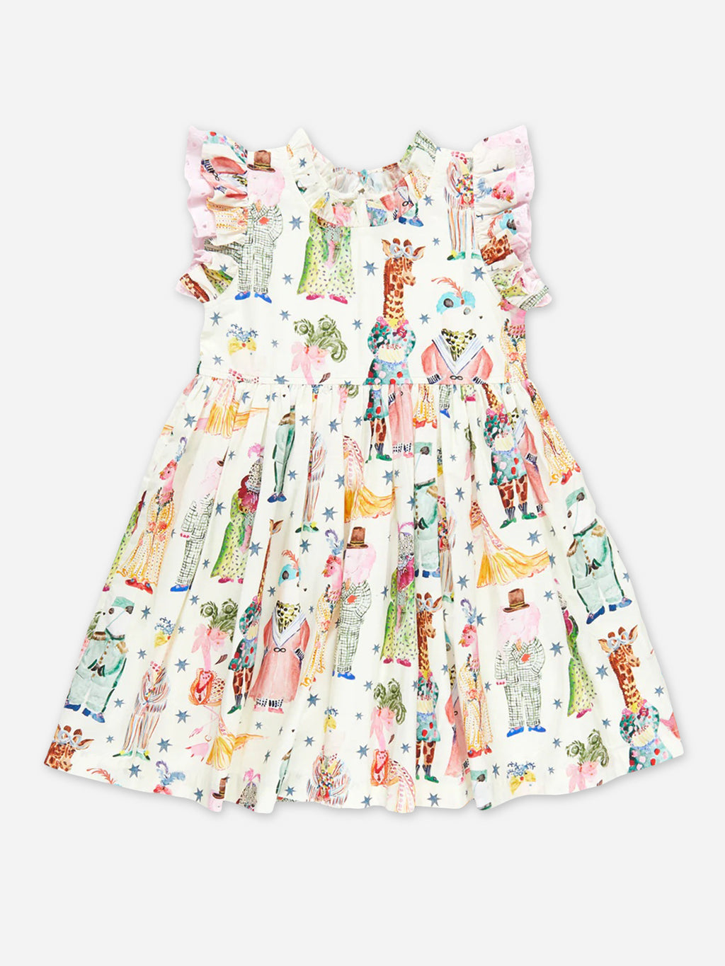 Pink Chicken Girls' Leila Dress - Saint Bernard
