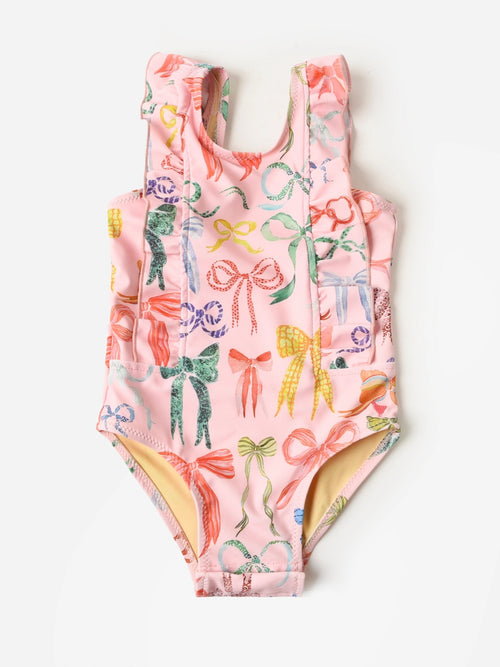 Pink Chicken Girls' Katniss One-Piece Swimsuit