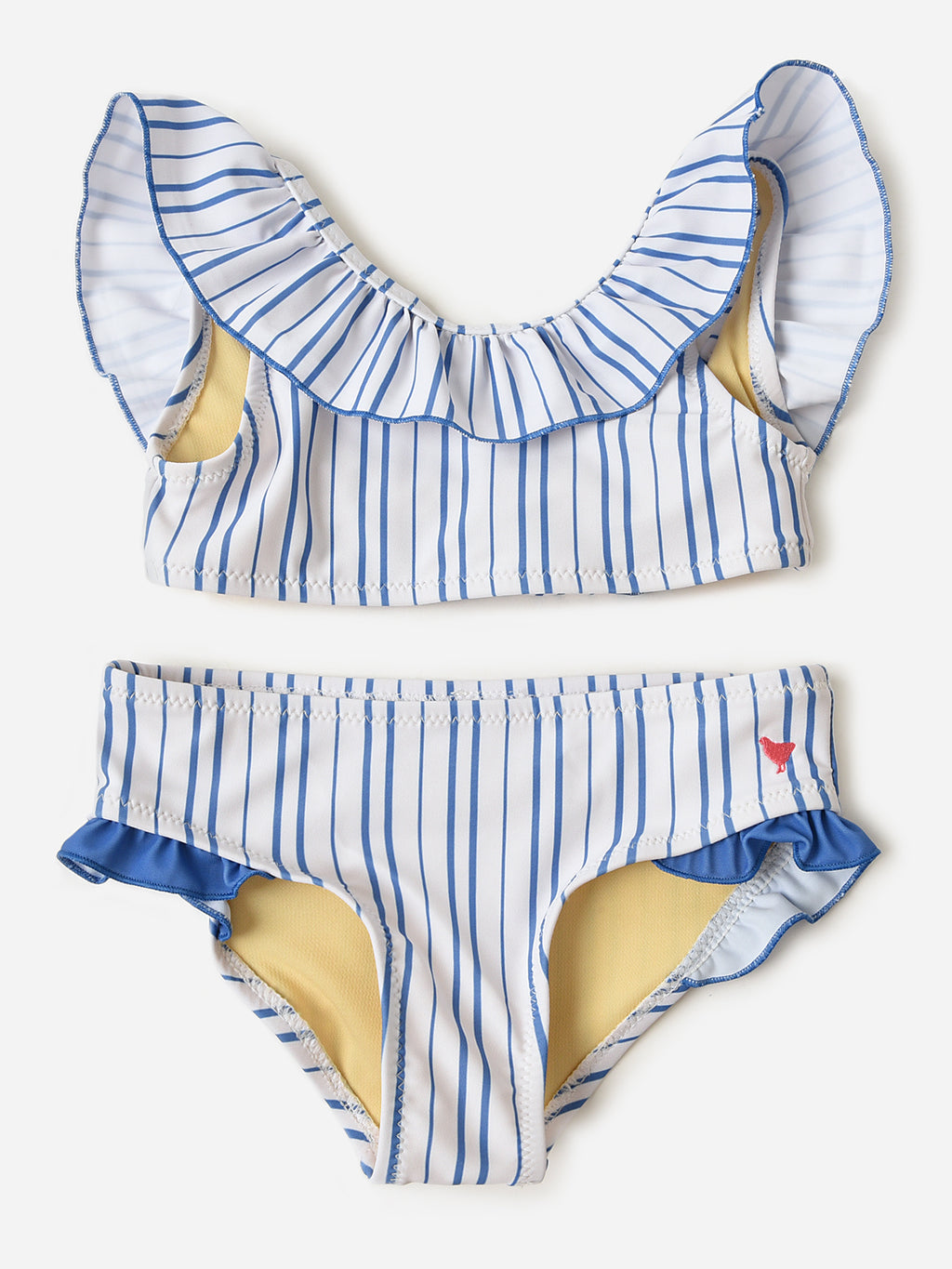 Pink Chicken Girls' Ariel Bikini Set - Saint Bernard