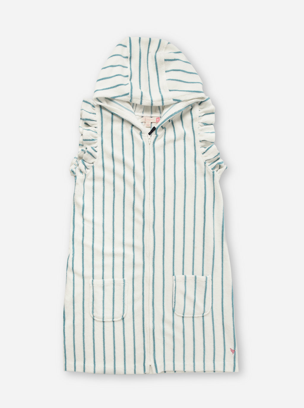 Pink Chicken Girls' Terry Cover-Up - Saint Bernard