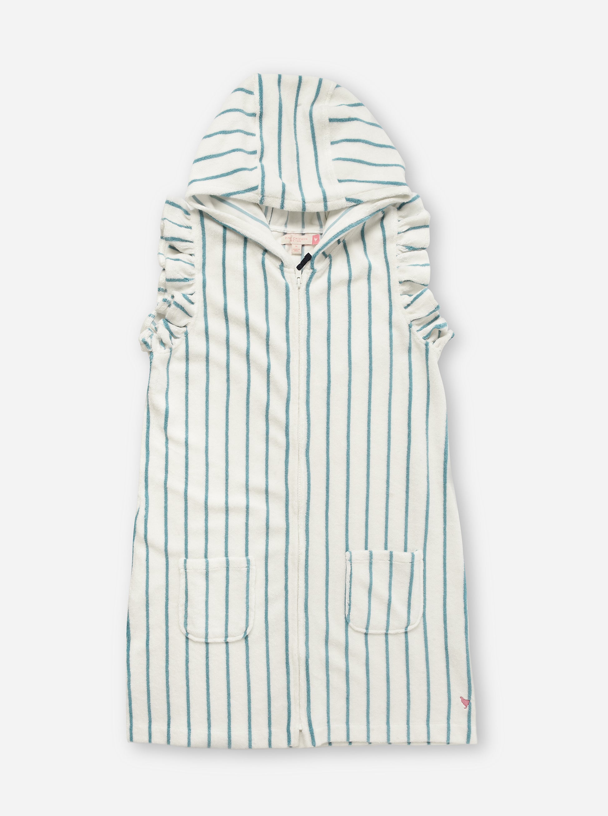 Pink Chicken Girls' Terry Cover-Up - Saint Bernard