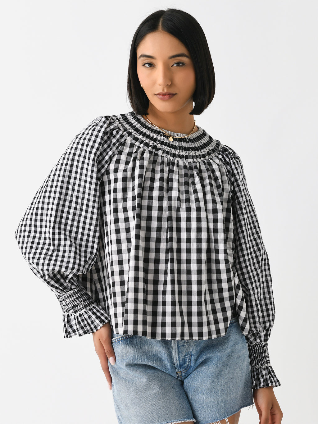 Hunter Bell Women's Hayes Blouse - Saint Bernard