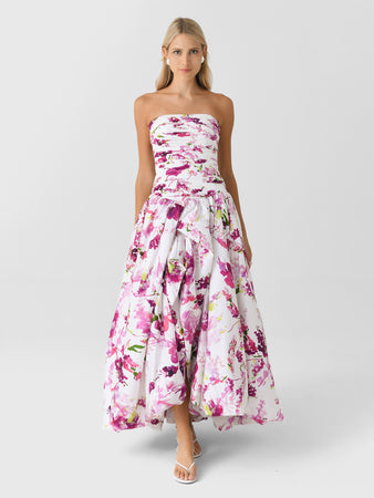 behold maxi dress Behold Maxi Dress-BLUE HYDRANGEA / 16
