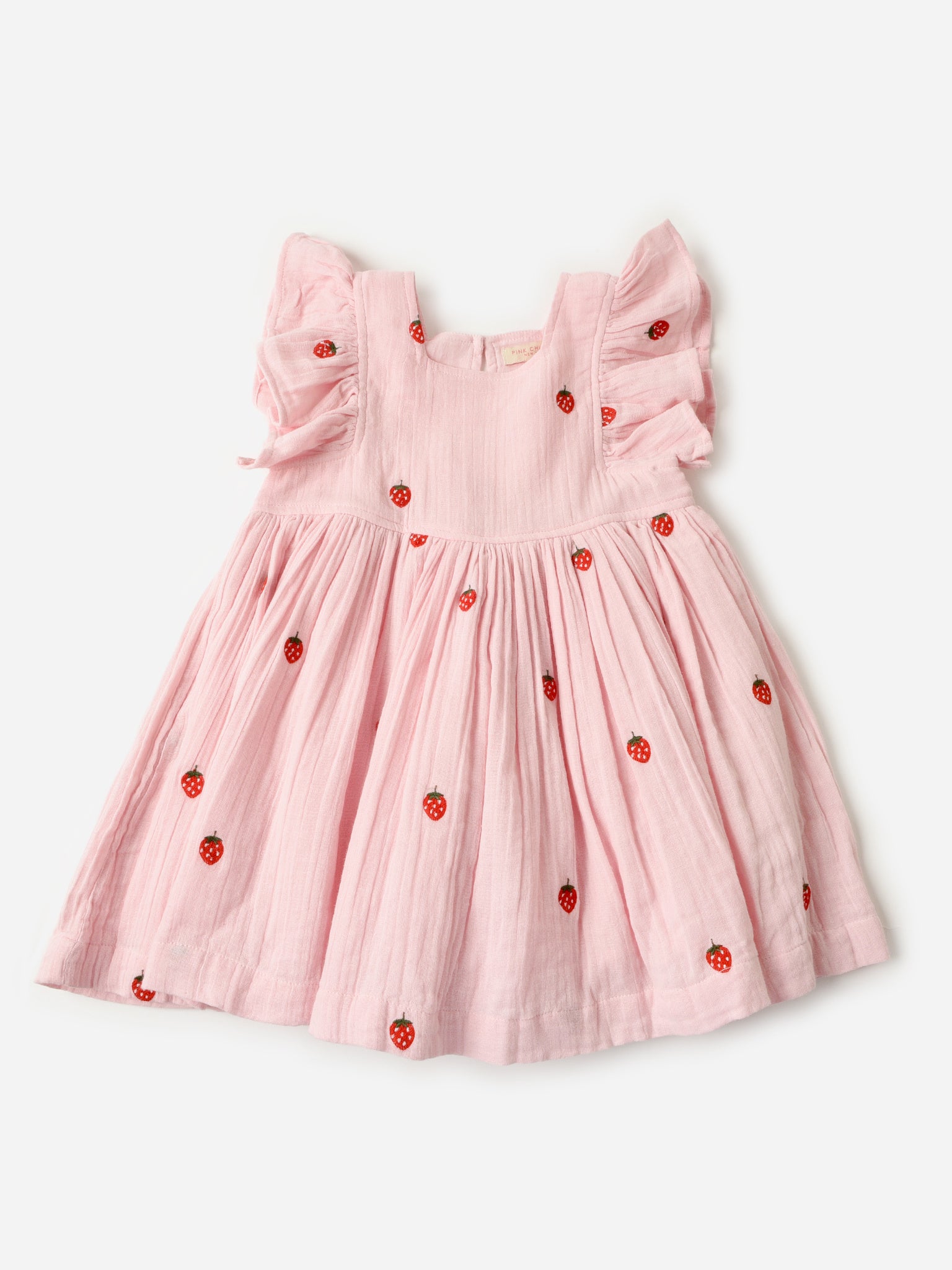 Pink Chicken Girls' Elsie Dress - Saint Bernard