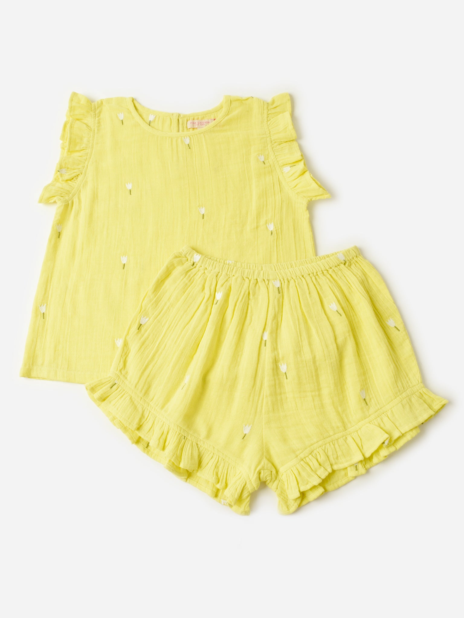 Pink Chicken Girls' Roey Set - Saint Bernard