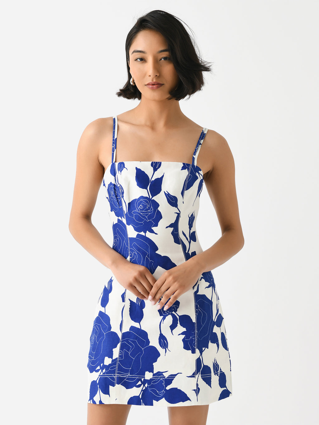 AJE Women's Belonging Mini Dress - Saint Bernard