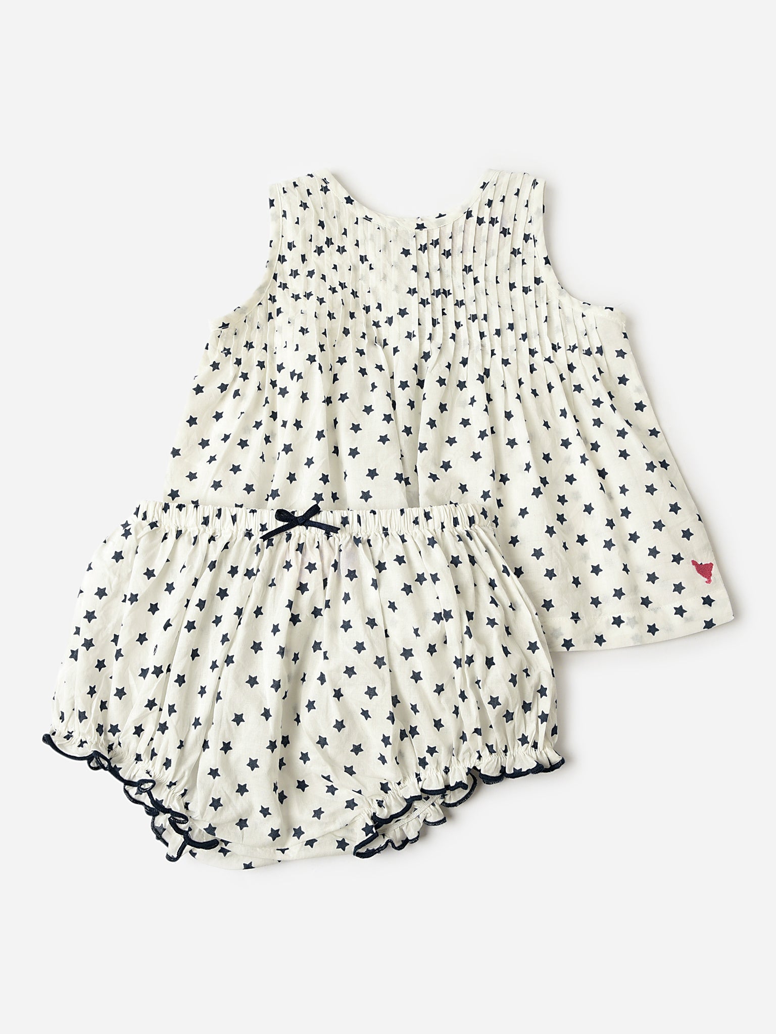 Pink Chicken Baby Girls' Jaipur Set - Saint Bernard