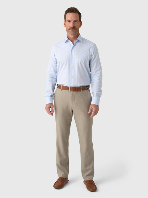 Maria Santangelo Men's Check Woven Shirt - Saint Bernard