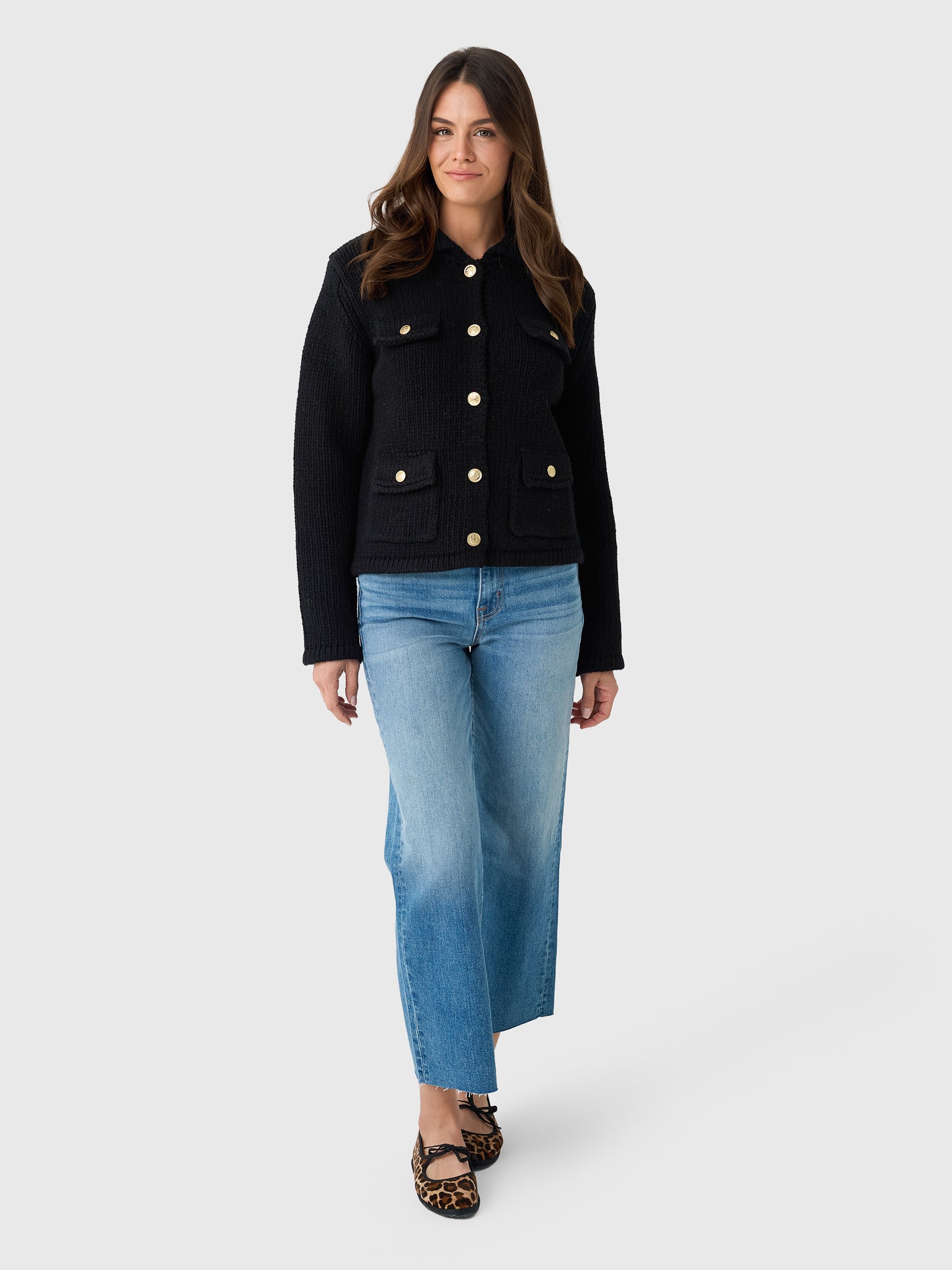 Alex Mill Women's Edinburgh Sweater Jacket – Saint Bernard