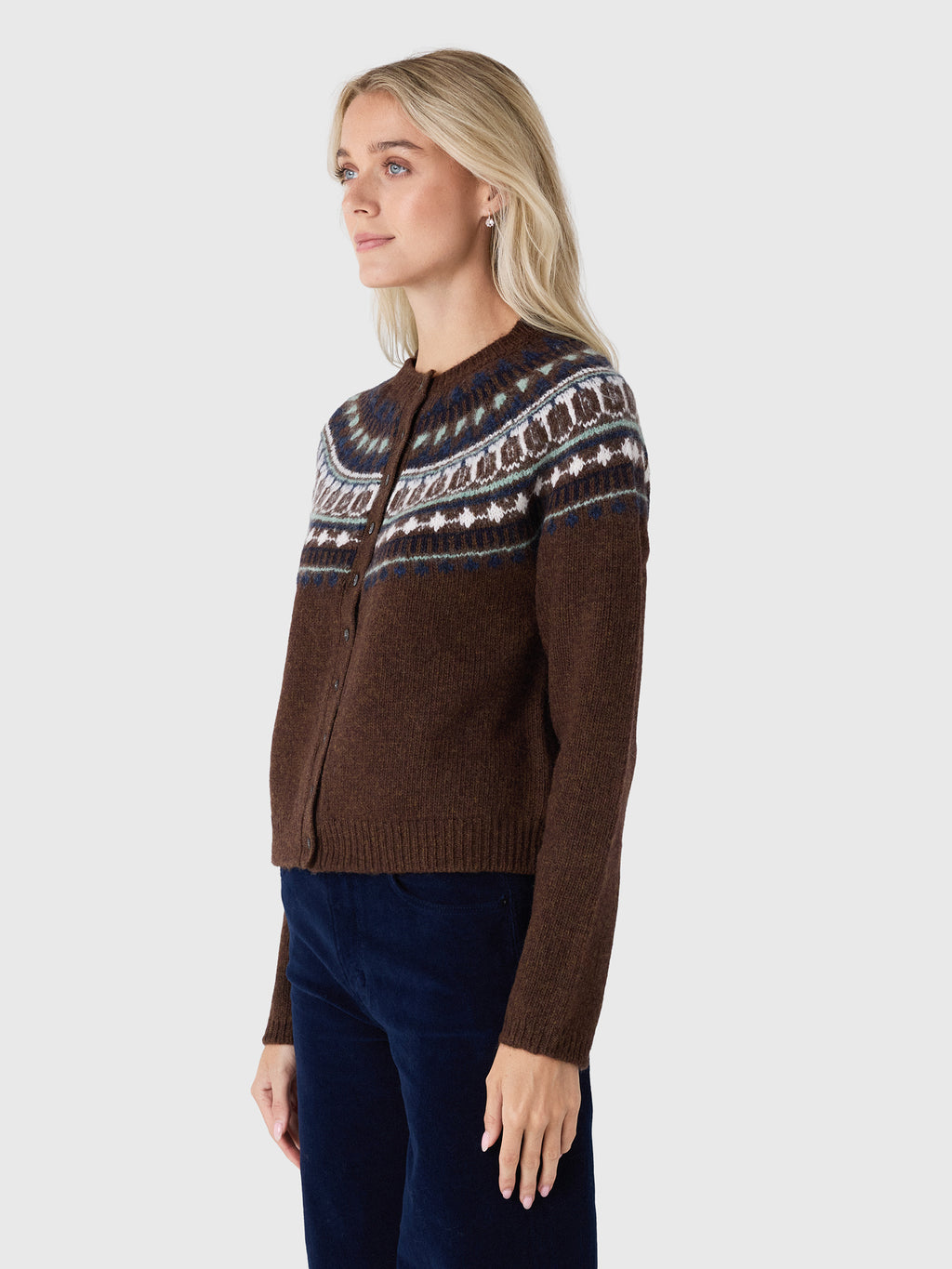 Alex Mill Women's Charlotte Fair Isle Sweater - Saint Bernard
