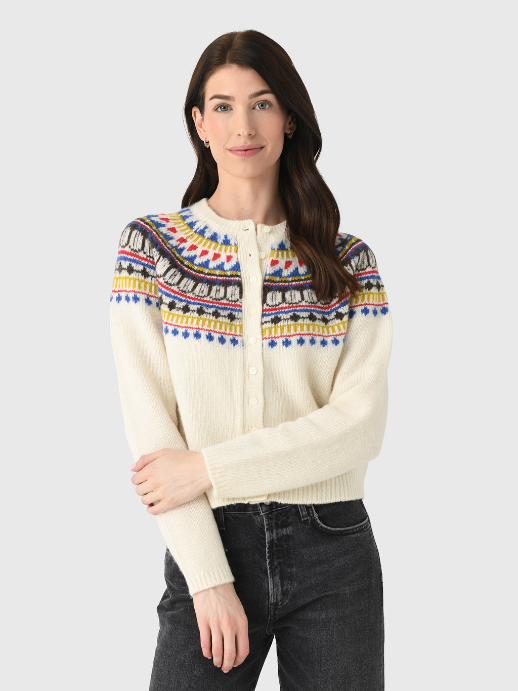 Alex Mill Women's Amina Fairisle Sweater - Saint Bernard