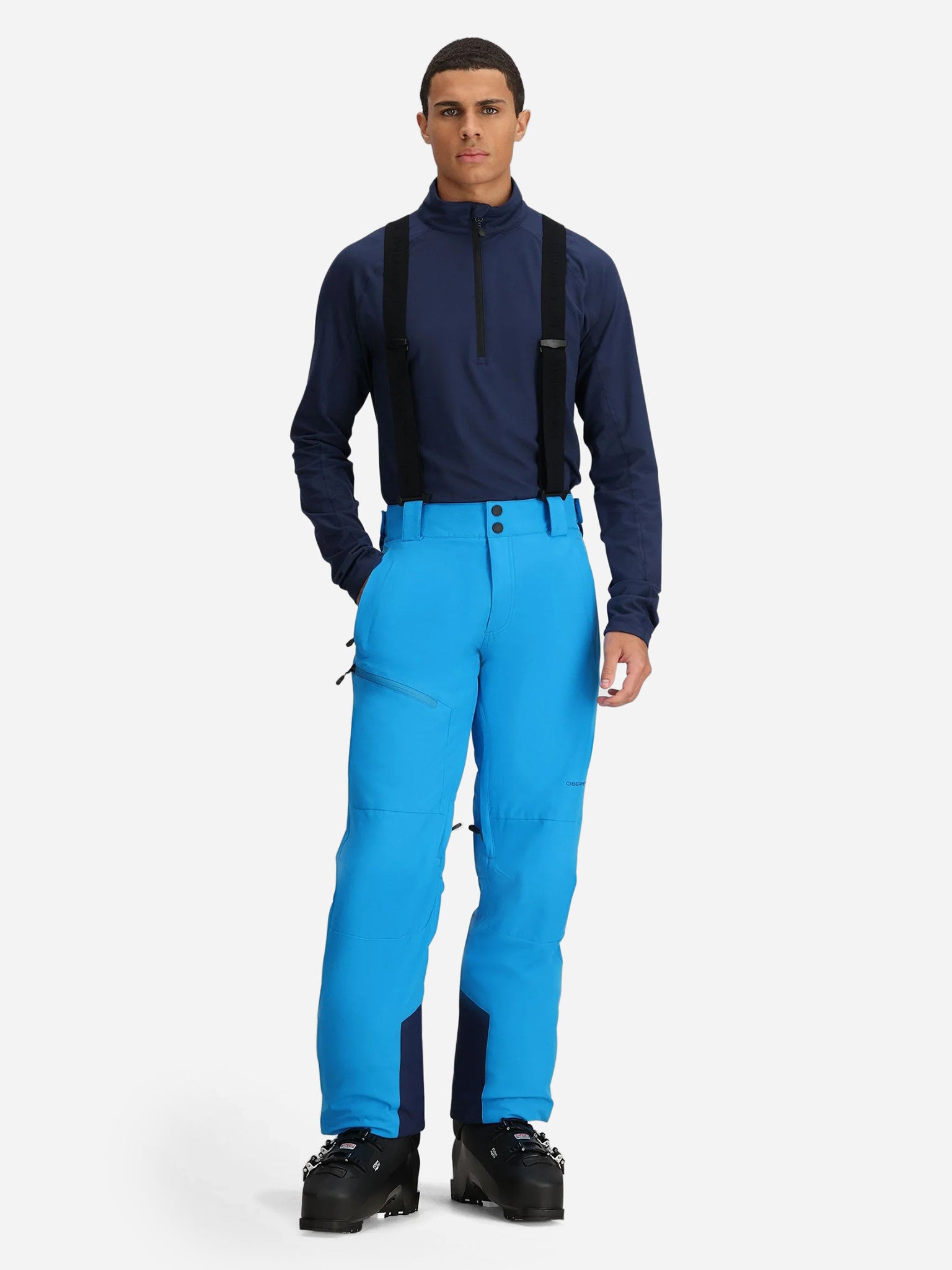 Obermeyer Men's Force Suspender Pant - Saint Bernard