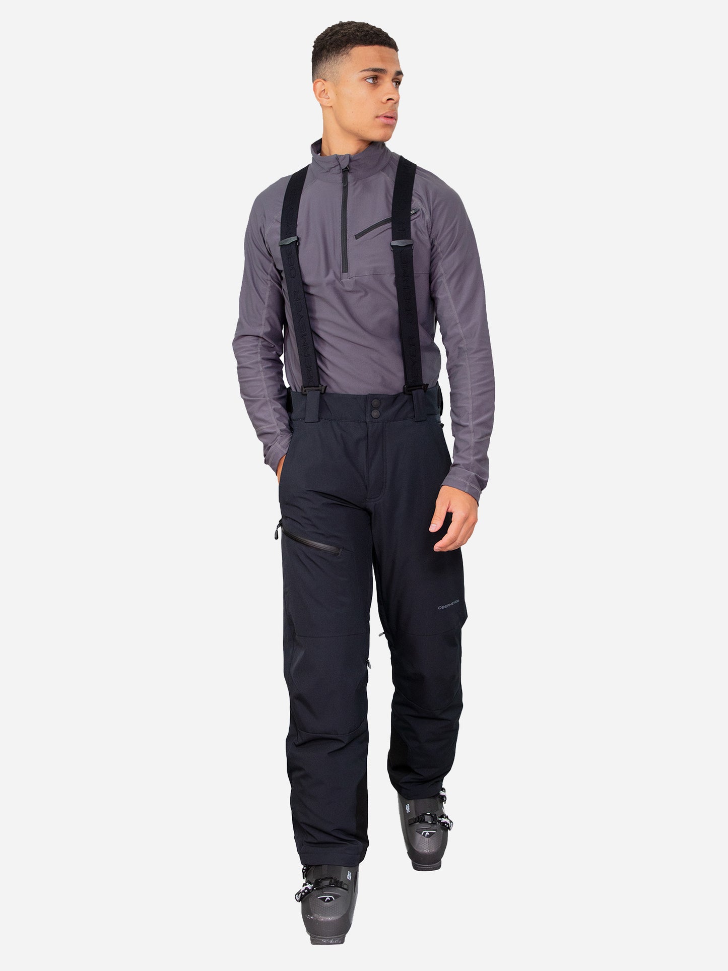 Obermeyer Men's Force Suspender Pant - Saint Bernard