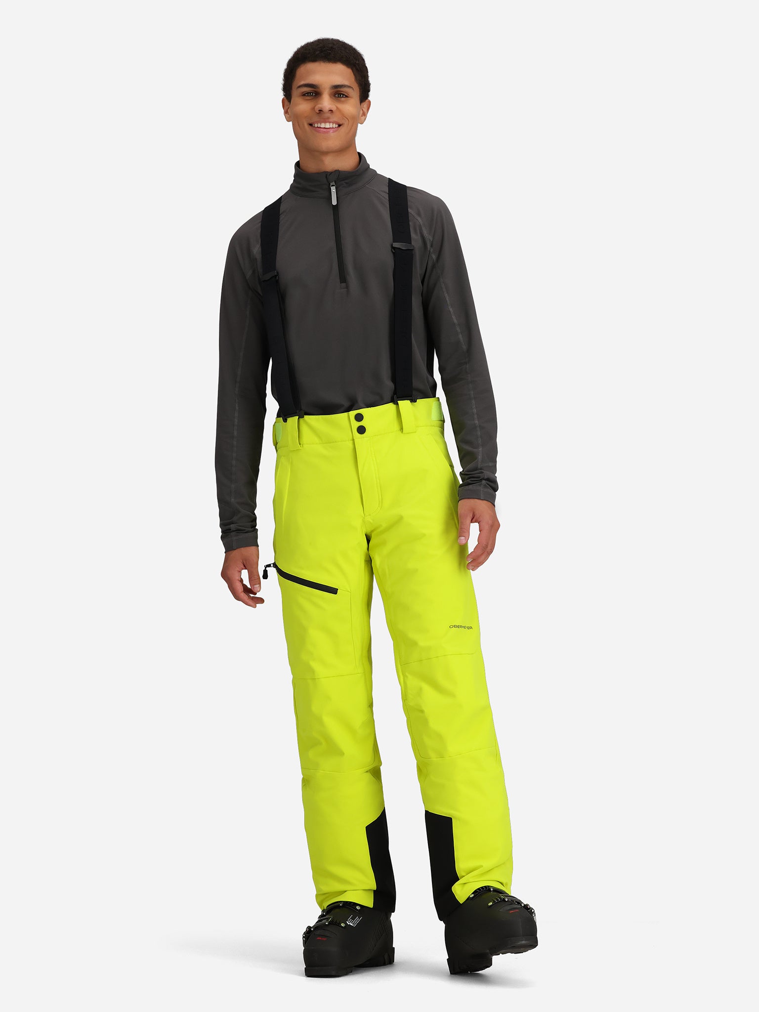 Obermeyer Men's Force Suspender Pant - Saint Bernard