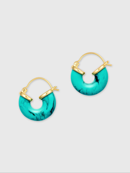 Anni Lu Petit Swell Hoop Earrings