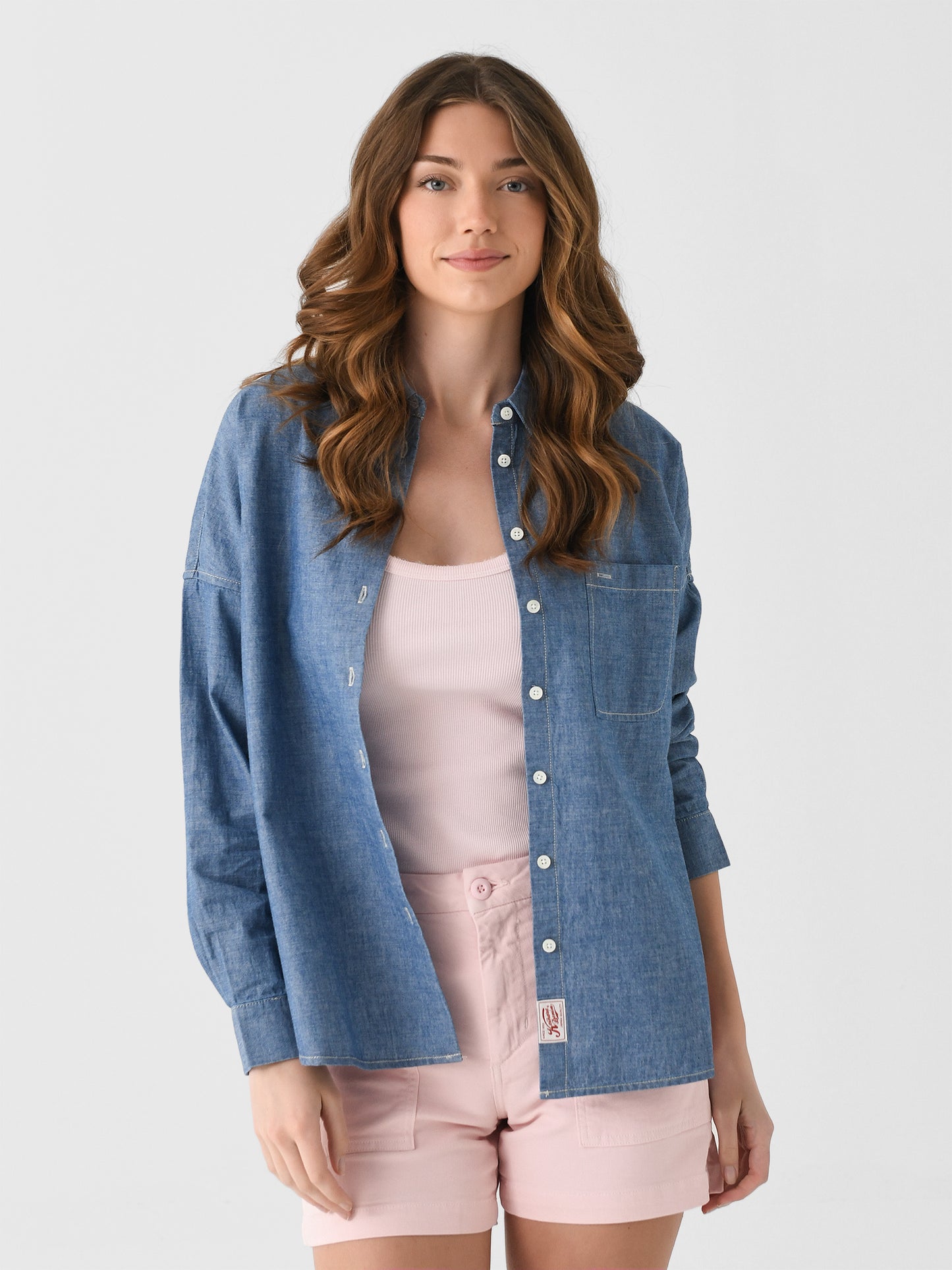 Alex Mill Women's Jo Chambray Shirt - Saint Bernard