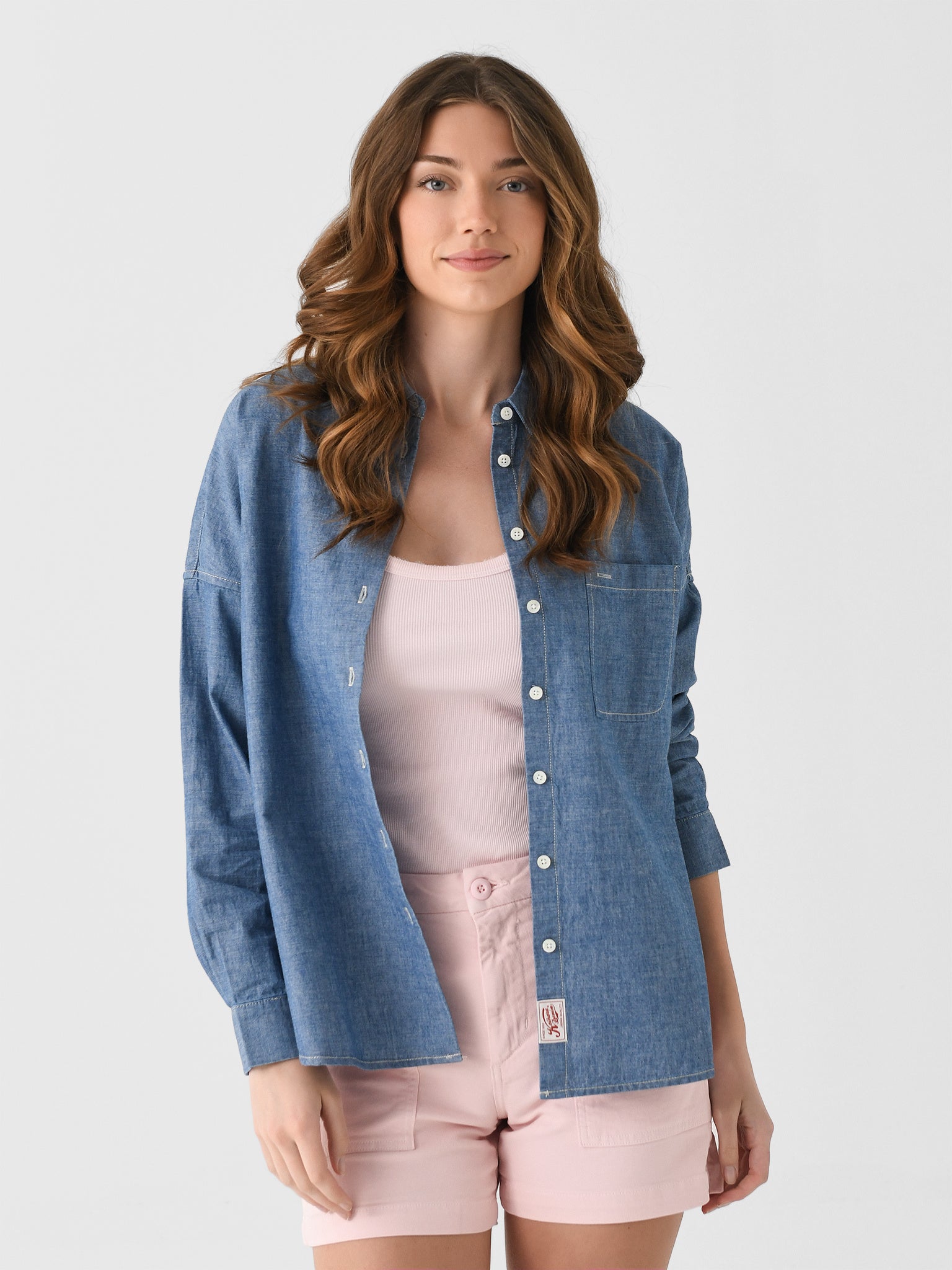 Alex Mill Women's Jo Chambray Shirt - Saint Bernard