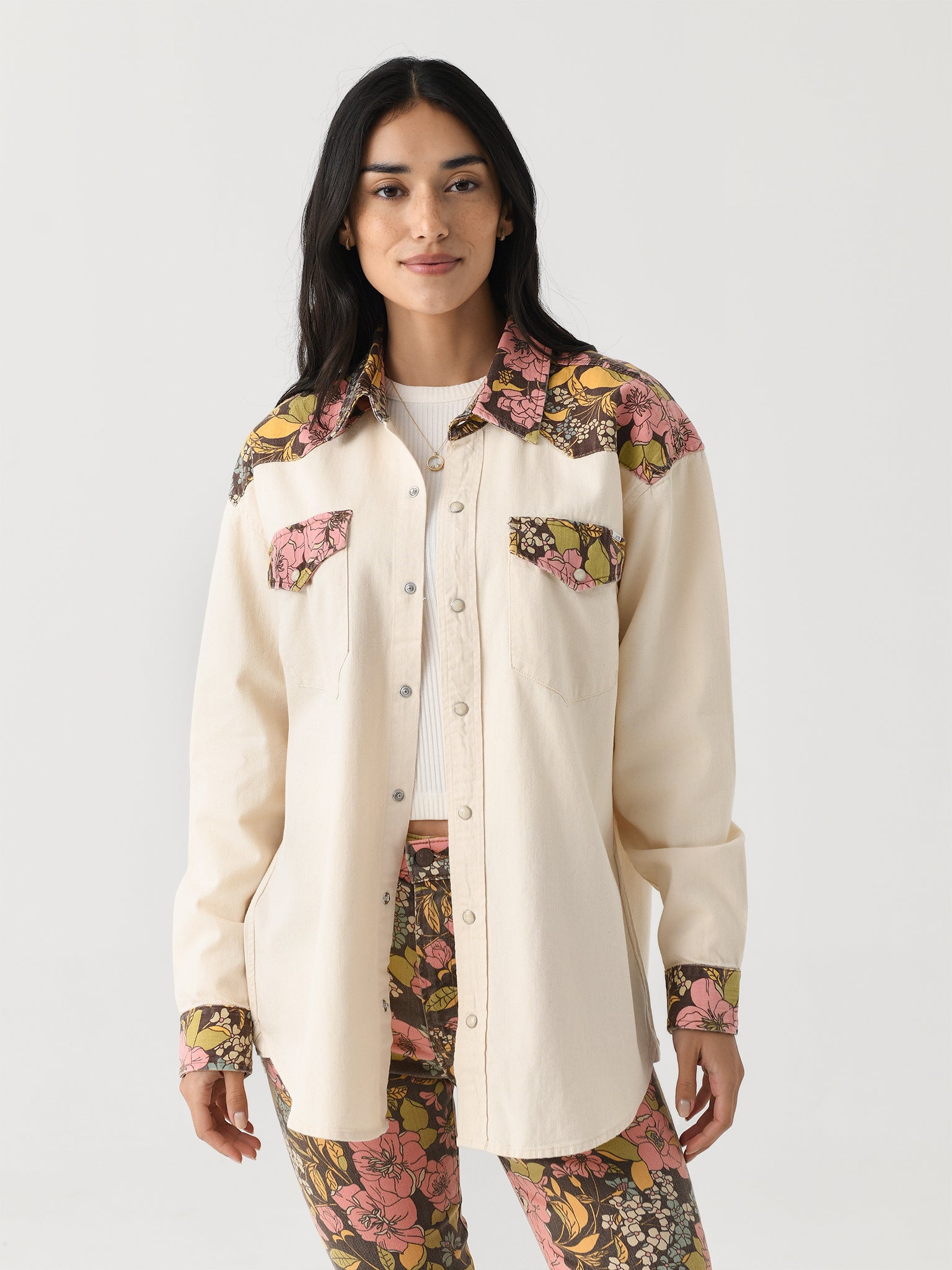 Mother Women's The Tycoon Shirt - Saint Bernard