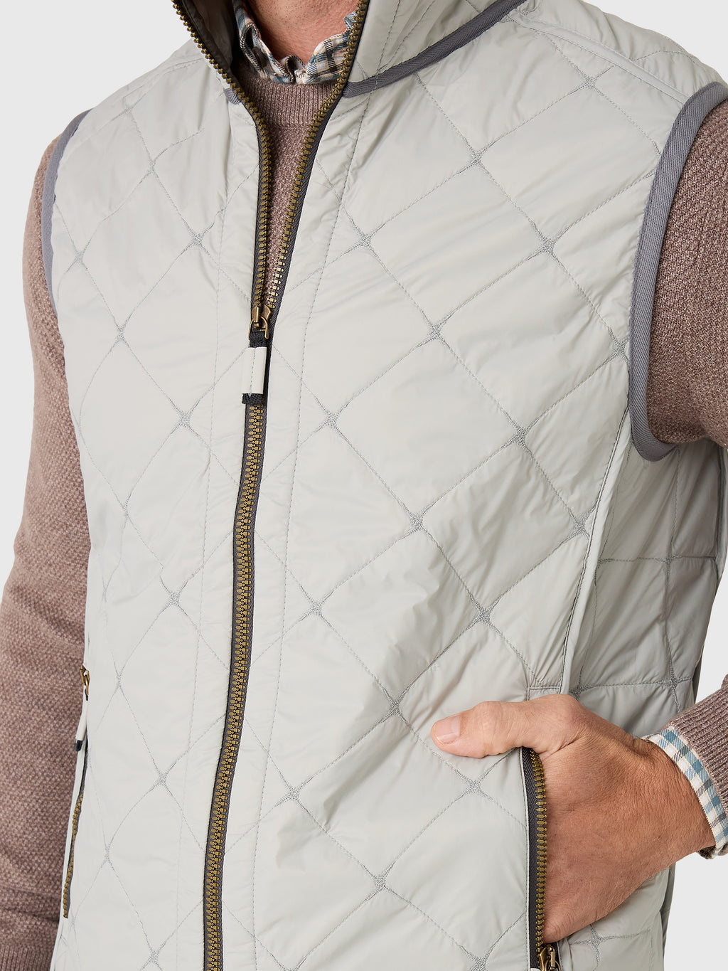 Frauenschuh Men's Henri Quilted Vest - Saint Bernard