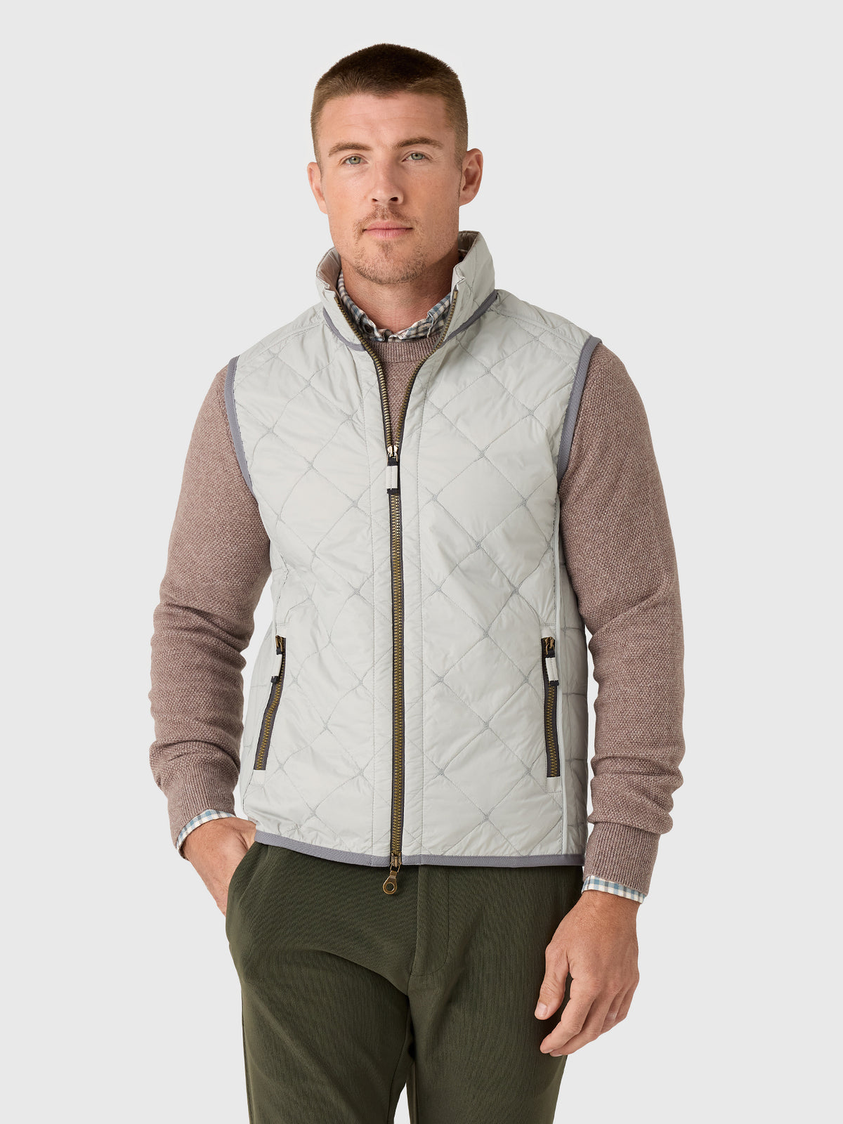 Frauenschuh Men's Henri Quilted Vest - Saint Bernard