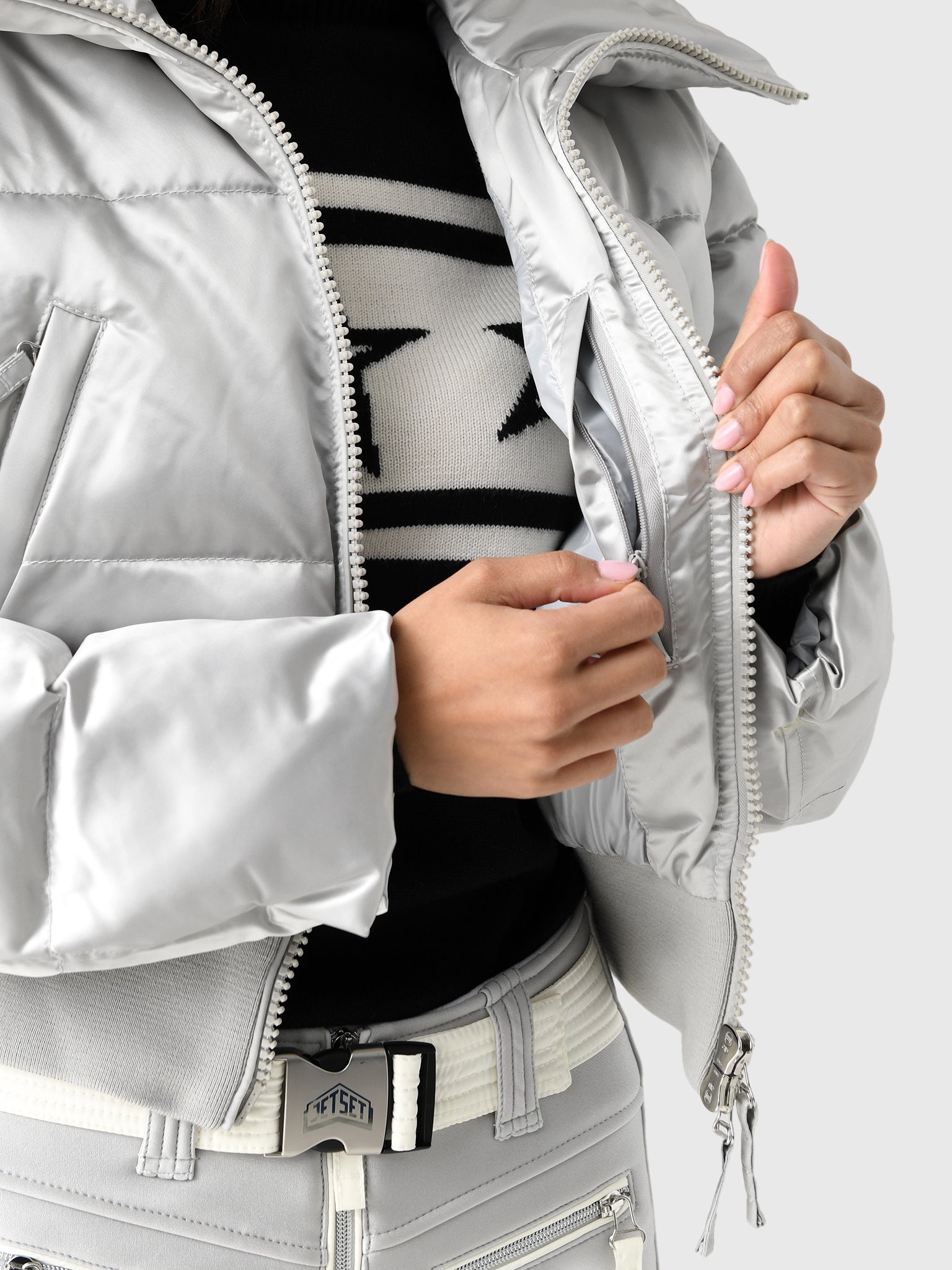 Jet Set Women's Tamara Glam Bomber Jacket – Saint Bernard