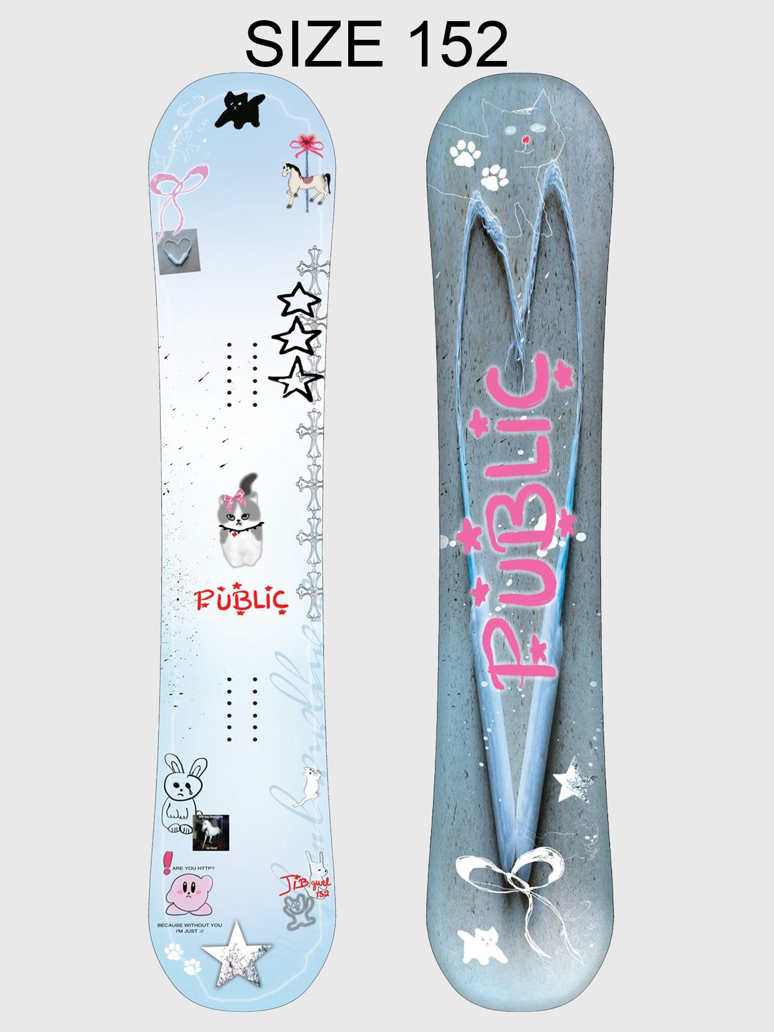 Public Snowboards Jibgurl Women's Snowboard 2026 – Saint Bernard