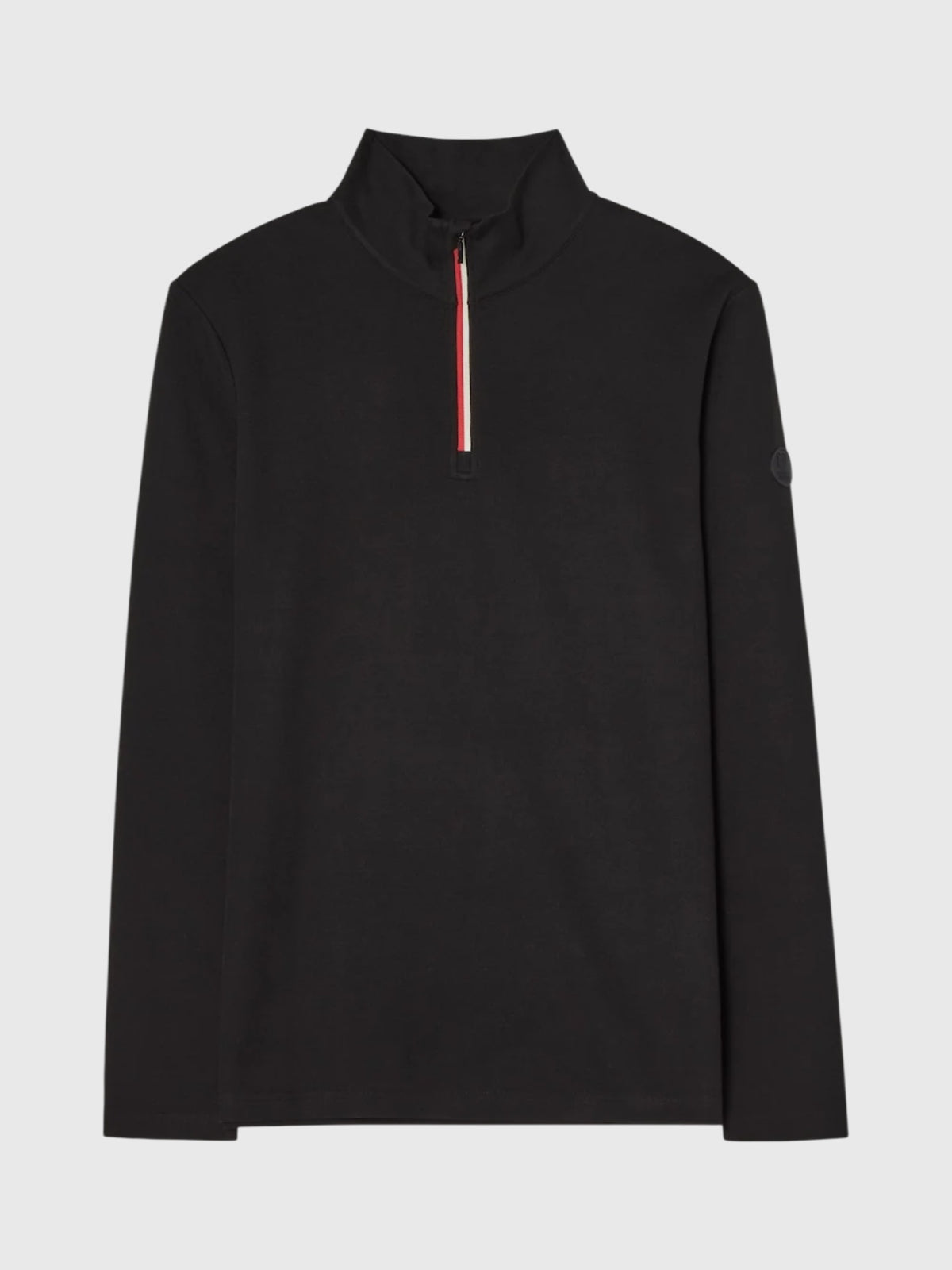 We Norwegians Men's Solid Moore Zip-Up Base Layer Top - Saint Bernard
