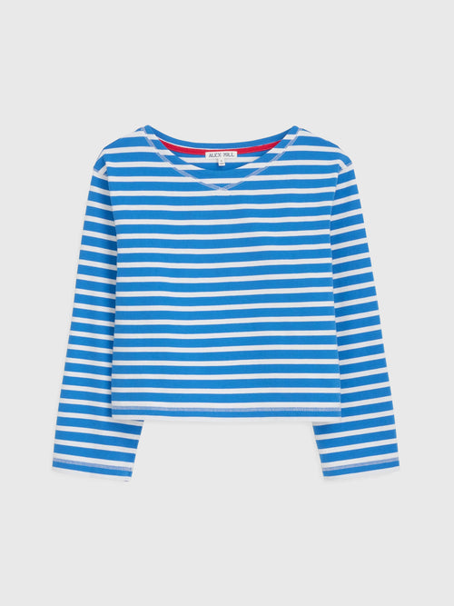 Alex Mill Women's Marseille Striped Boatneck Tee
