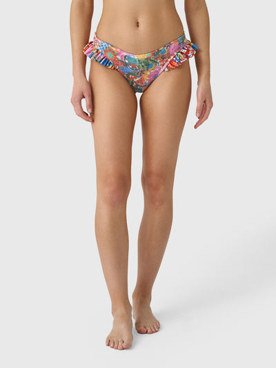 Cleonie Women's Salsa Brief Bikini Bottom - Saint Bernard