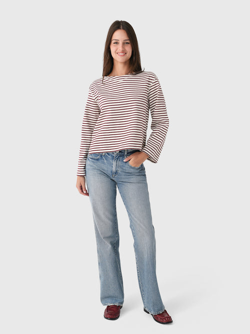 Alex Mill Women's Marseille Boatneck Striped Tee