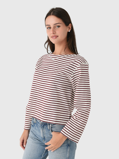 Alex Mill Women's Marseille Boatneck Striped Tee