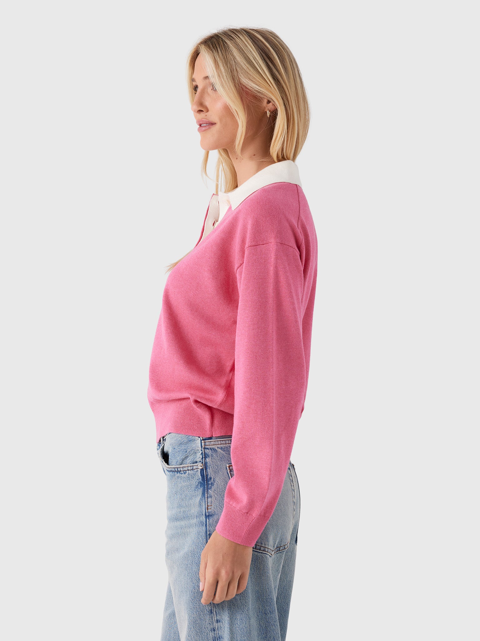 Alex Mill Women's Bond St. Polo Sweater - Saint Bernard