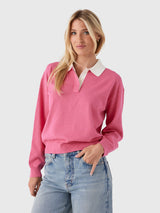 Alex Mill Women's Bond St. Polo Sweater - Saint Bernard