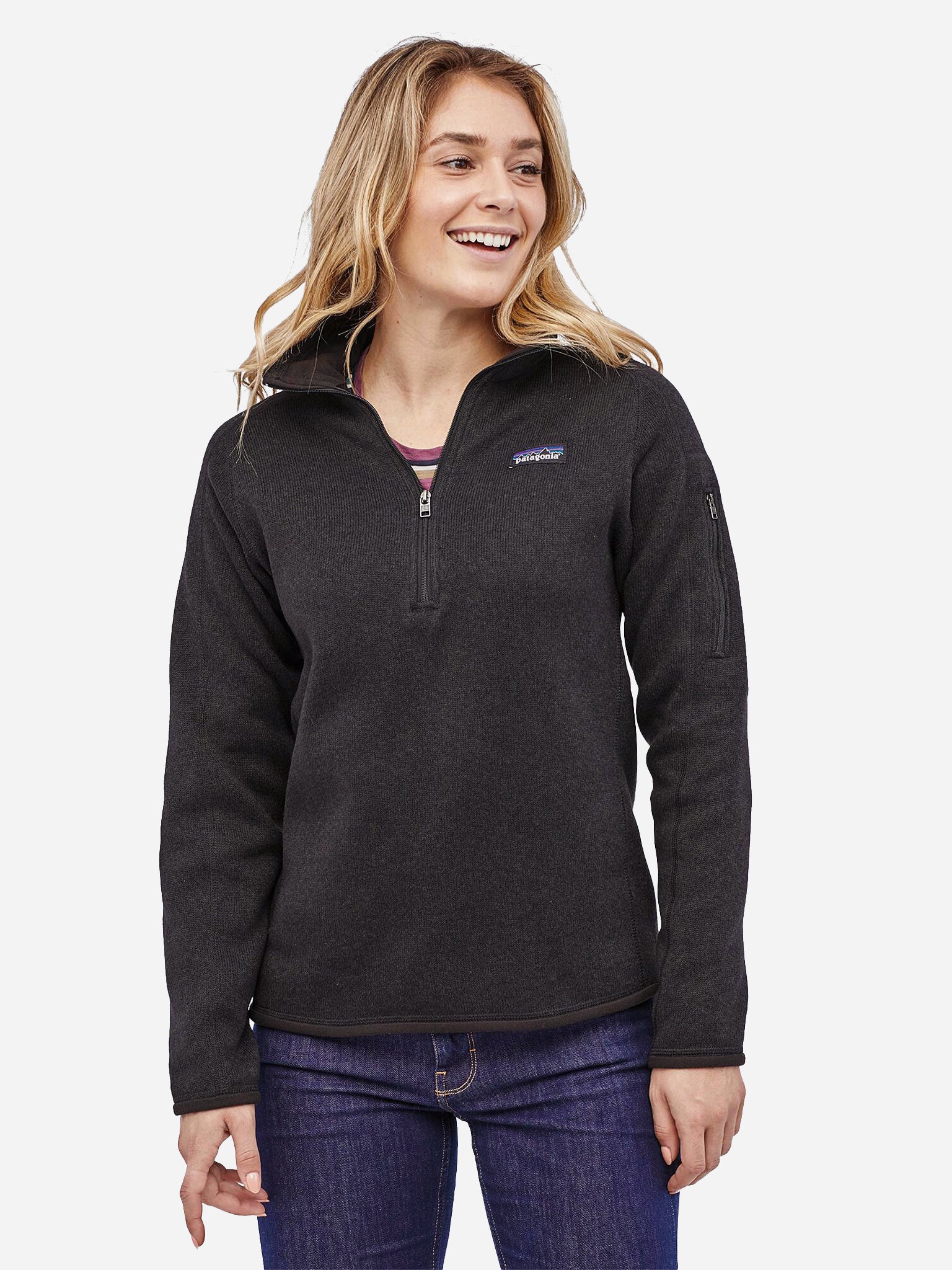 Patagonia Women's Better Sweater Quarter-Zip Saint Bernard