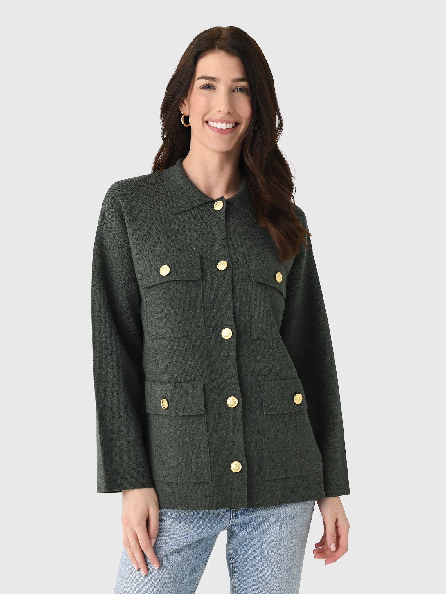 Alex Mill Women's Virginia Sweater Jacket - Saint Bernard